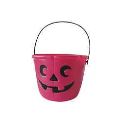 Roze pompoensnoeppot voor Halloween en feestdagen