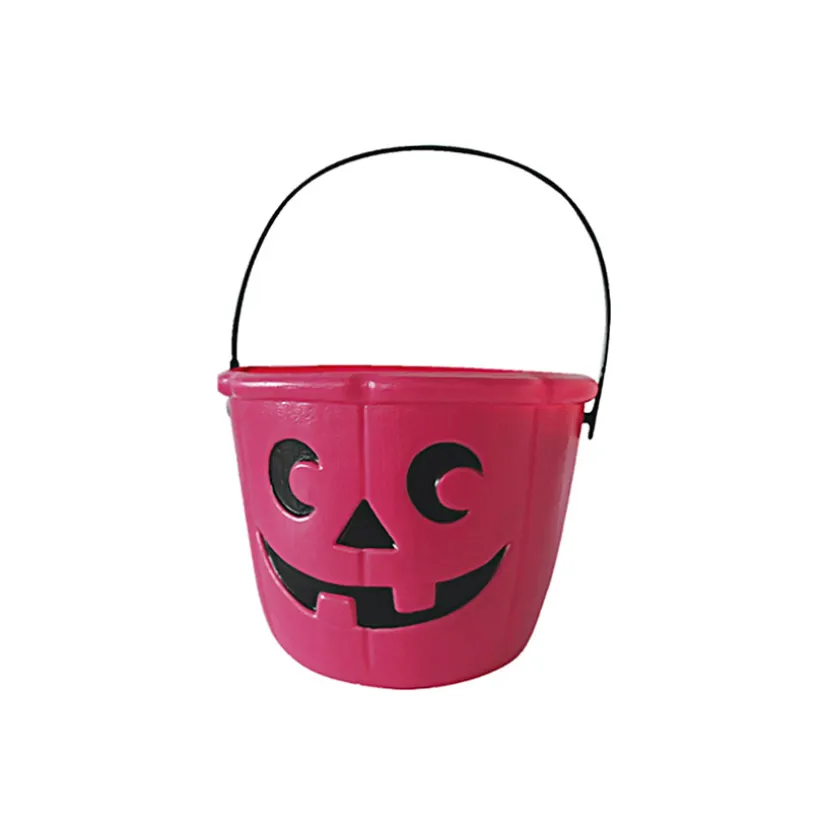 Roze pompoensnoeppot voor Halloween en feestdagen