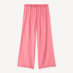 Roze strik brede meisjesbroek