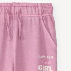 Roze vervaagde meisjes joggingbroek
