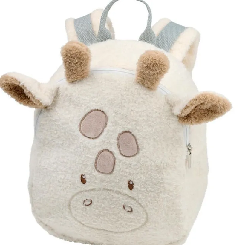 Rugzak - Giraf Teddy peluche - ecru