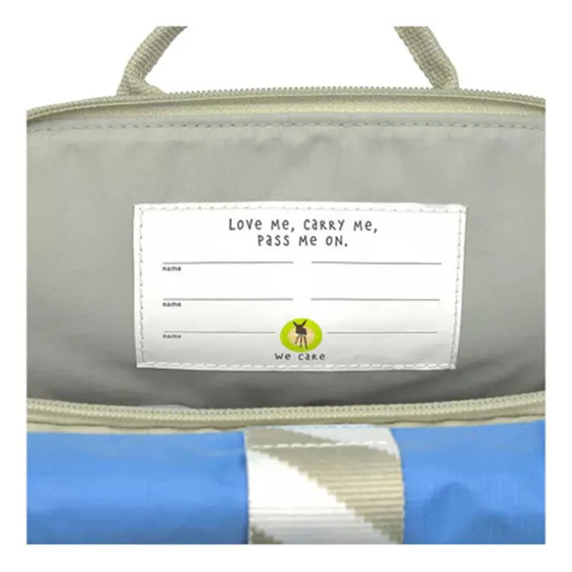 Rugzak kinderen mini Rolltop Sun Explorer Green/Blue