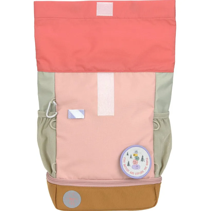 Rugzak kinderen Mini Rolltop Sun explorer Roze