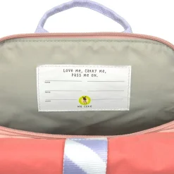 Rugzak kinderen Mini Rolltop Sun explorer Roze