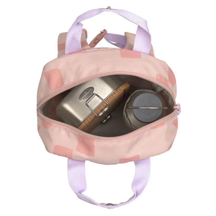 Rugzak kinderen Mini vierkant Pattern Party Roze