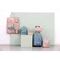 Rugzak kinderen Mini vierkant Pattern Party Roze