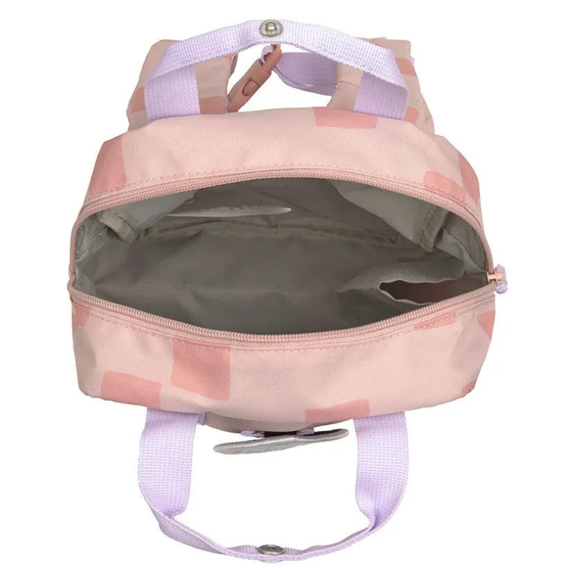 Rugzak kinderen Mini vierkant Pattern Party Roze
