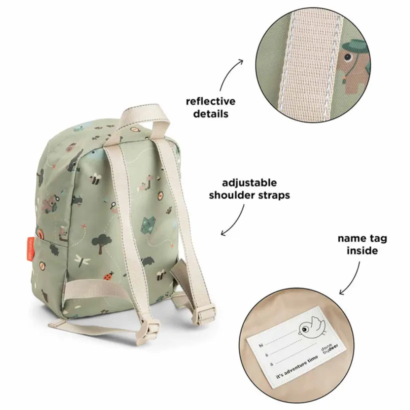 Rugzak klein 4L Tiny Trails Groen