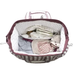 Rugzak-luiertas Cherry Stripes