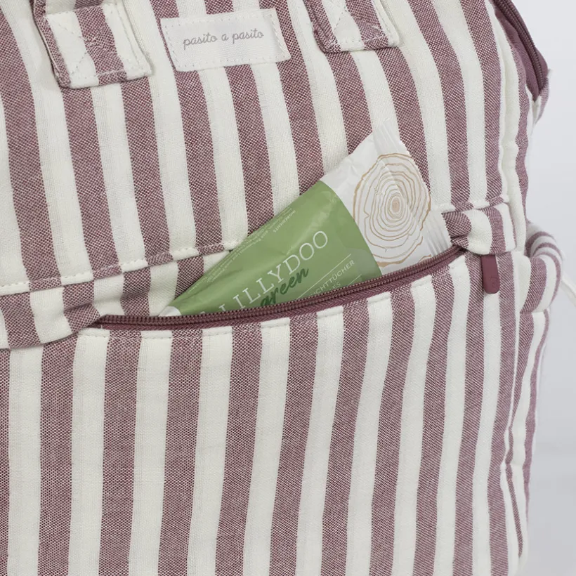 Rugzak-luiertas Cherry Stripes