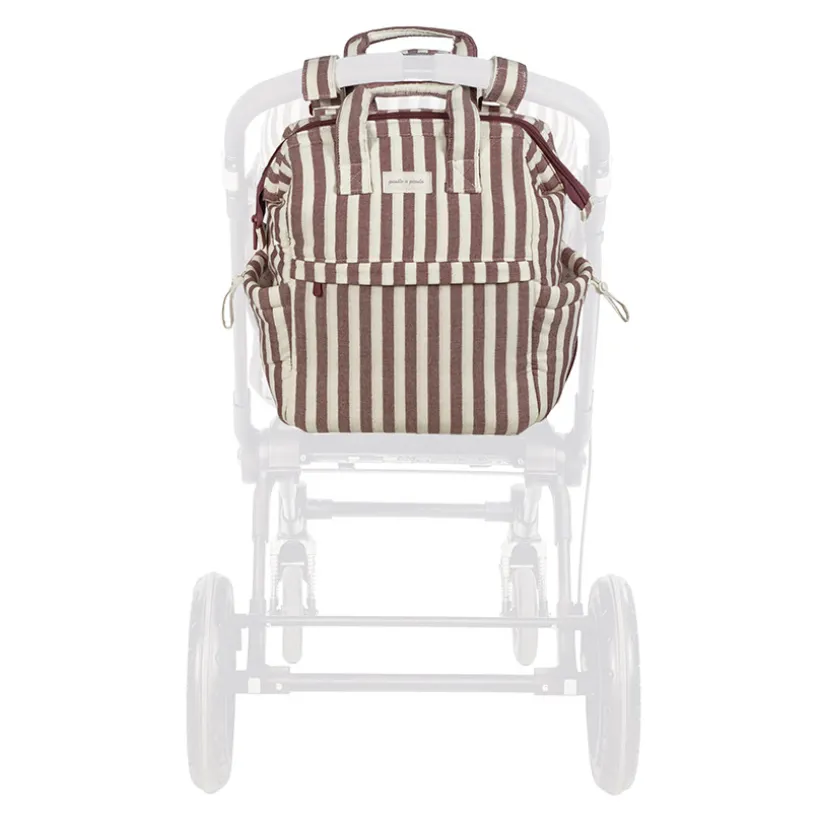 Rugzak-luiertas Cherry Stripes