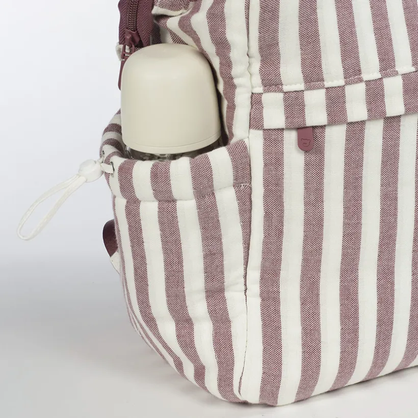 Rugzak-luiertas Cherry Stripes