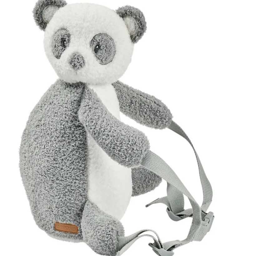 Rugzak Teddy panda - Grijs/wit