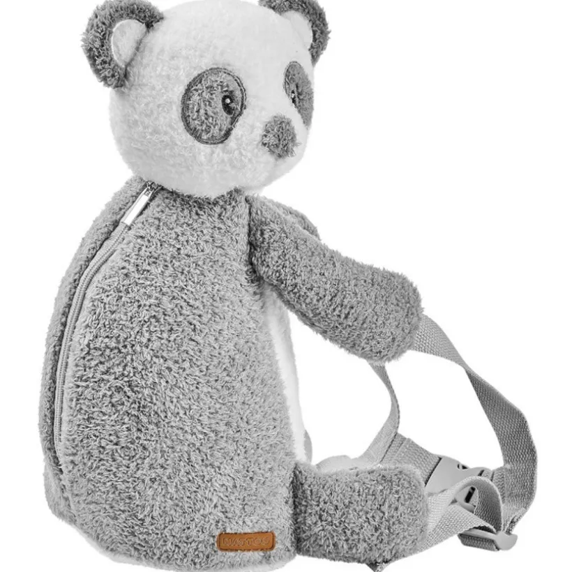 Rugzak Teddy panda - Grijs/wit