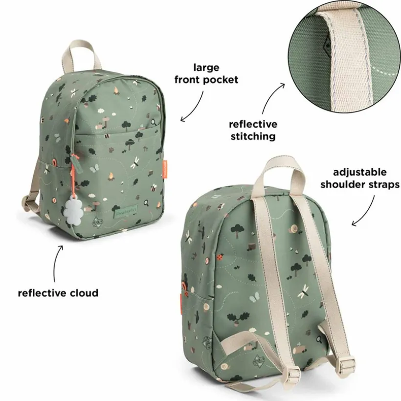Rugzak voor kinderen 7,5L Tiny Trails Groen