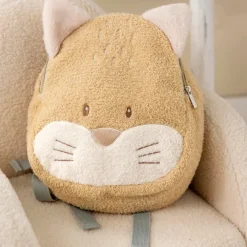 Rugzak - Vos Teddy peluche - honing