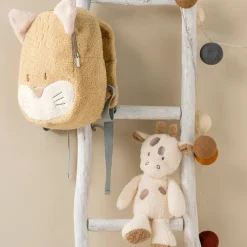 Rugzak - Vos Teddy peluche - honing