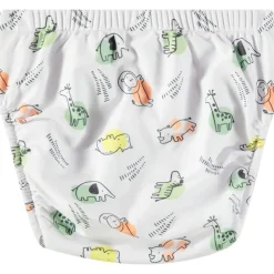 Safari-print zwembroek voor babyjongen