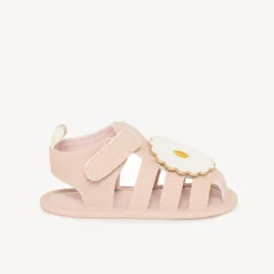Sandalen flexibele met scratch Marguerite voor baby meisje