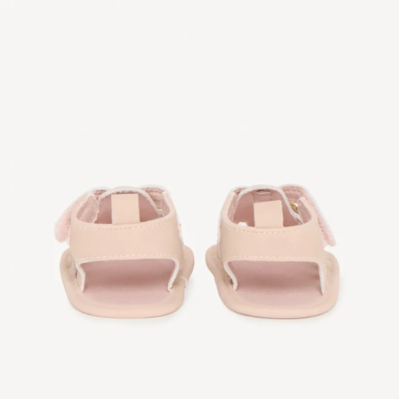 Sandalen flexibele met scratch Marguerite voor baby meisje
