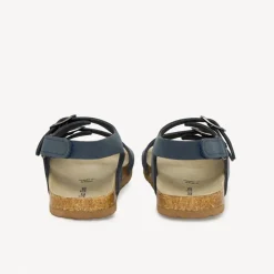 Sandalen met dubbele gespen en klittenbandsluiting jongens