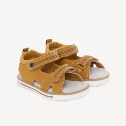 Sandalen met dubbele klittenbandsluitingen voor baby jongen