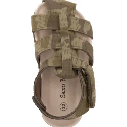 Sandalen met klittenband camouflageprint voor baby jongen