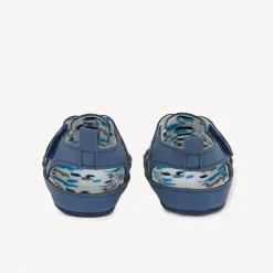 Sandalen met klittenband en bedrukte voering voor babyjongen