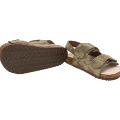 Sandalen met velcro camouflageprint jongens