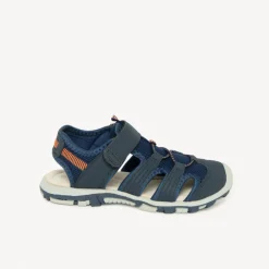 Sandalen met velcro en bicolore elastieken jongens