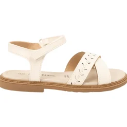 Sandalen met velcro en opengewerkte band meisjes