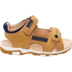 Sandalen met velcro in lederlook jongens