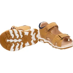 Sandalen met velcro in lederlook jongens