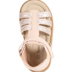 Sandalen velcro met iriserende fantasiebandjes voor baby meisjes