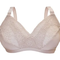 S - Borstvoedingsbeha met kant Roze/beige