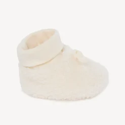 Schoenen van schapenbont voor meisjesbaby's