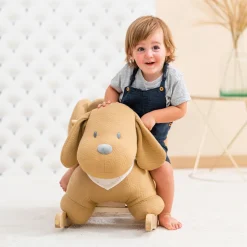 Schommeldier Charlie de Hond Jacquard Caramel