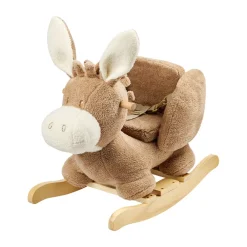Schommeldier - Ezel - Teddy - Caramel