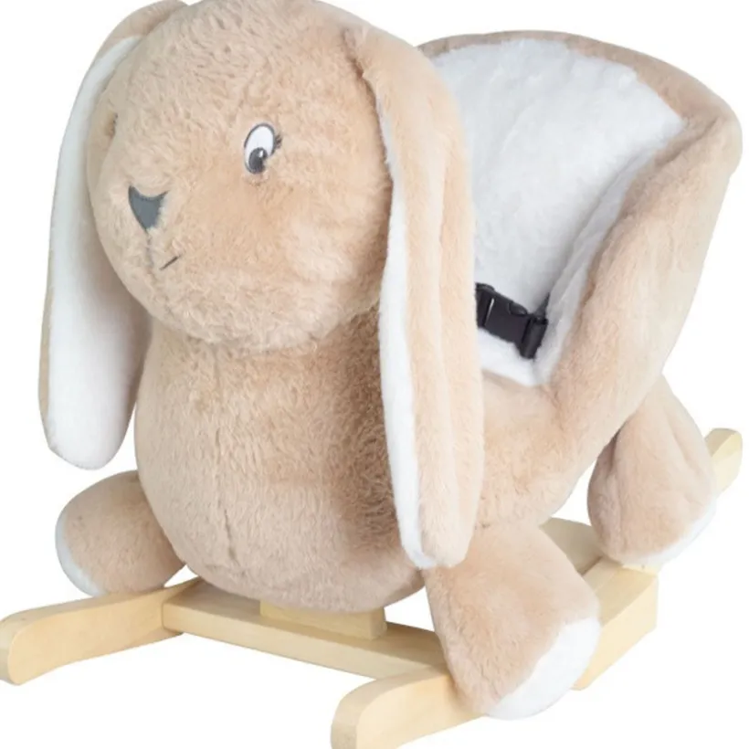 Schommeldier Konijn - Beige - 10m-36M