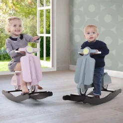 schommel scooter Mint Blue/Black