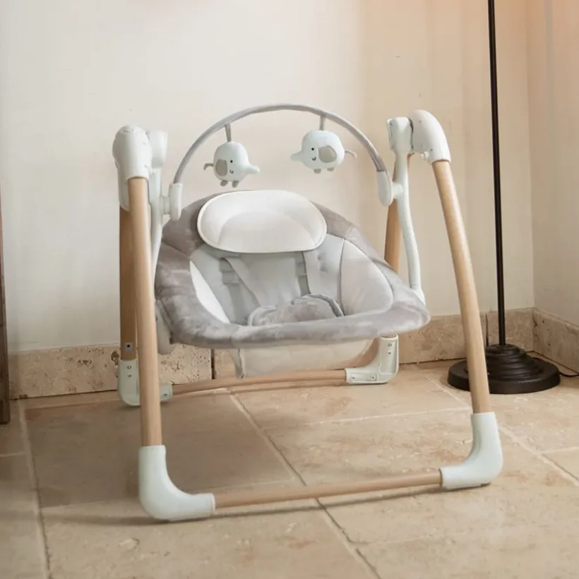 Schommelstoel relax Dolphy Pure white