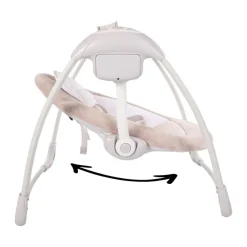Schommelstoel relax Dolphy Taupe