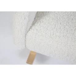 schommelstoel voor kinderen Teddy wit