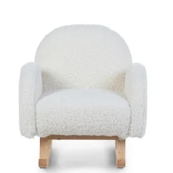 schommelstoel voor kinderen Teddy wit