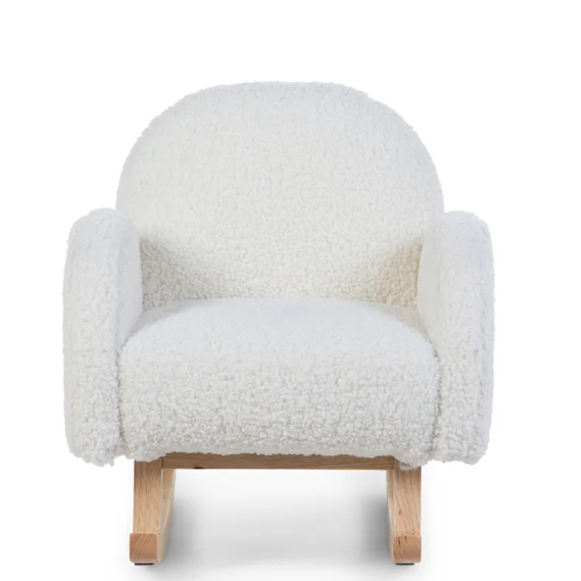 schommelstoel voor kinderen Teddy wit
