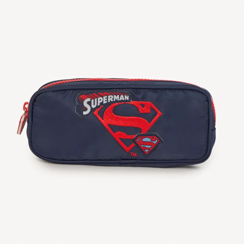 Schooletui van twill Superman Warner jongens