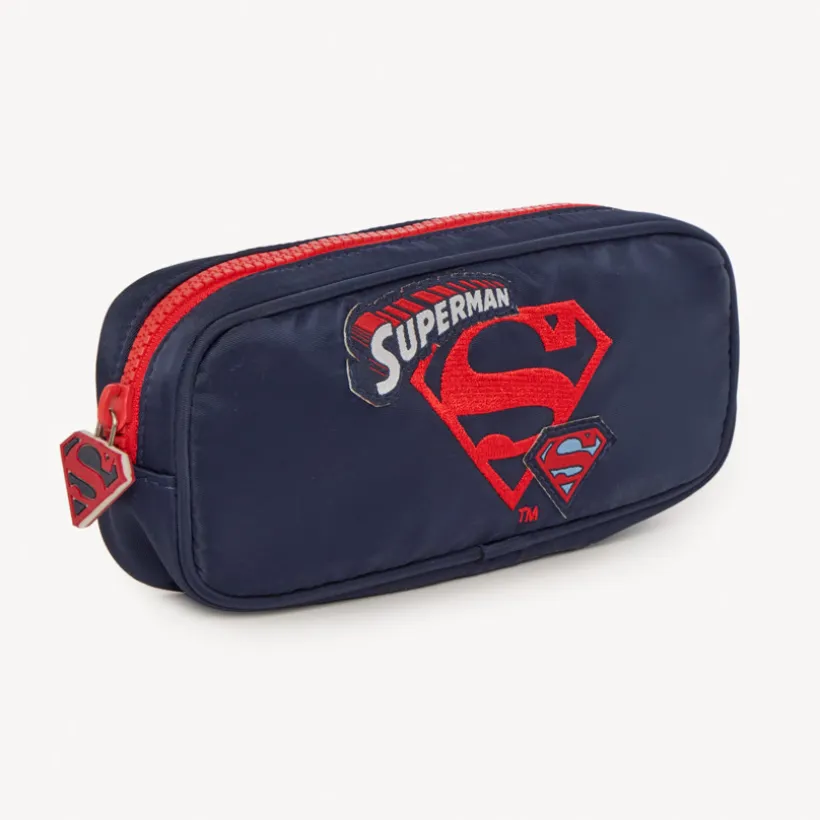 Schooletui van twill Superman Warner jongens
