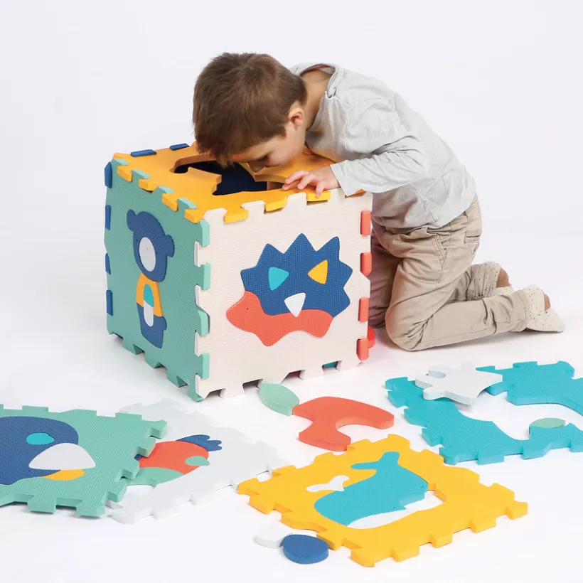schuimplaten met dierenprint