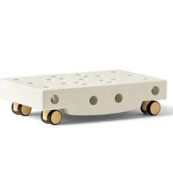 Scooter board basismotoriek 0-6jaar Sand Grey/Honey Yellow