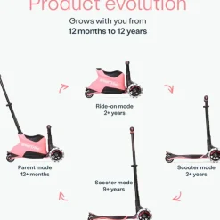 Scooter Xtend Ride On Step 3-in-1 Blossom 12M-12Jaar